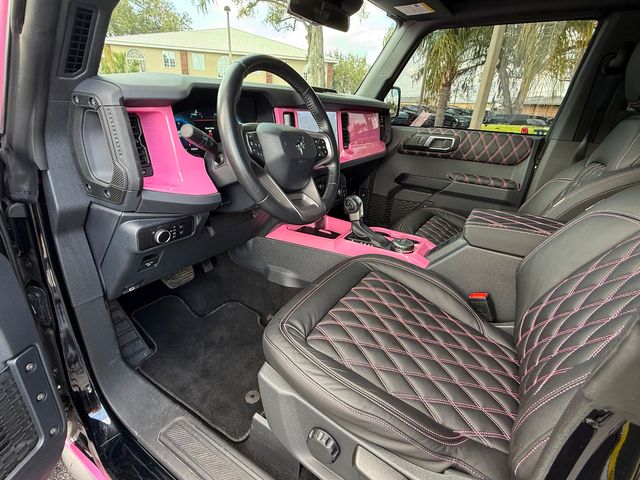 2025 Ford Bronco BAD BARBIE PINK N' BLACK LEATHER LIFTED HARDTOP | Plant City, FL | psv5 DEMO - Bayshore Automotive