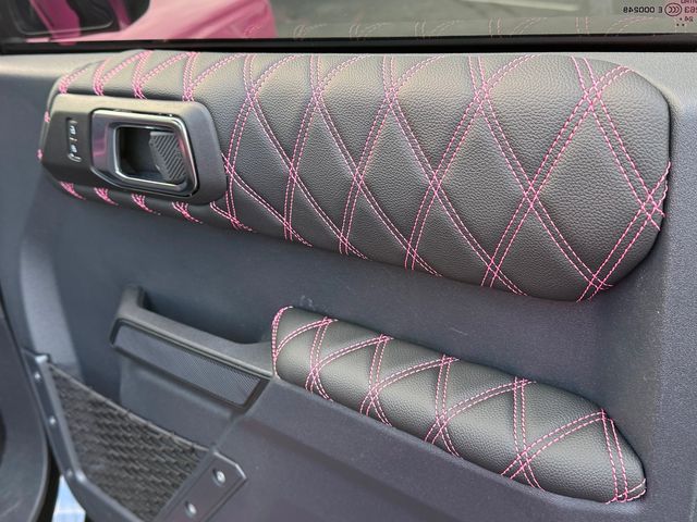 2025 Ford Bronco BAD BARBIE PINK N' BLACK LEATHER LIFTED HARDTOP | Plant City, FL | psv5 DEMO - Bayshore Automotive