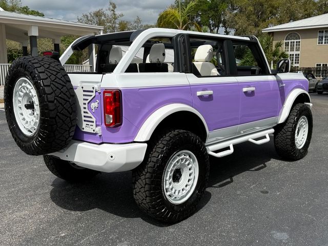 2025 Ford Bronco BAYSHORE LAVENDER RETRO ALEA ITALIAN LEATHER | Plant City, FL | psv5 DEMO - Bayshore Automotive