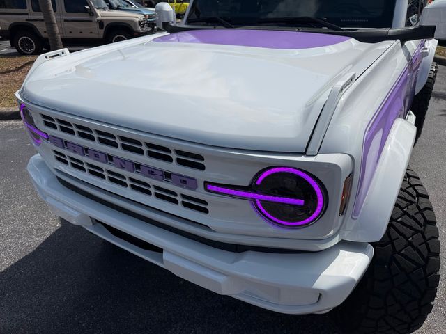 2025 Ford Bronco BAYSHORE LAVENDER RETRO ALEA ITALIAN LEATHER | Plant City, FL | psv5 DEMO - Bayshore Automotive