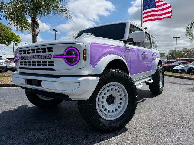 2025 Ford Bronco BAYSHORE LAVENDER RETRO ALEA ITALIAN LEATHER | Plant City, FL | psv5 DEMO - Bayshore Automotive 2025 Ford Bronco BAYSHORE LAVENDER RETRO ALEA ITALIAN LEATHER | Plant City, FL | psv5 DEMO - Bayshore Automotive