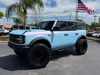 2025 Ford Bronco CUSTOM BAYSHORE MATTE BLUE SHIFT LEATHER HARDTOP | Plant City Florida | Bayshore Automotive 