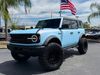 2025 Ford Bronco CUSTOM BAYSHORE MATTE BLUE SHIFT LEATHER HARDTOP | Plant City Florida | Bayshore Automotive 