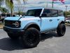 2025 Ford Bronco CUSTOM BAYSHORE MATTE BLUE SHIFT LEATHER HARDTOP | Plant City Florida | Bayshore Automotive 
