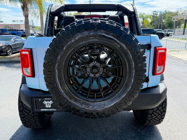 2025 Ford Bronco CUSTOM BAYSHORE MATTE BABY BLUE LEATHER HARDTOP | Plant City, FL | psv5 DEMO - Bayshore Automotive