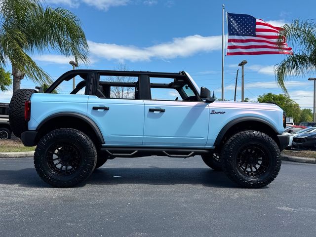 2025 Ford Bronco CUSTOM BAYSHORE MATTE BABY BLUE LEATHER HARDTOP | Plant City, FL | psv5 DEMO - Bayshore Automotive 2025 Ford Bronco CUSTOM BAYSHORE MATTE BABY BLUE LEATHER HARDTOP | Plant City, FL | psv5 DEMO - Bayshore Automotive