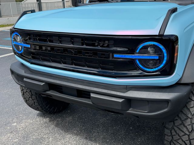 2025 Ford Bronco CUSTOM BAYSHORE MATTE BABY BLUE LEATHER HARDTOP | Plant City, FL | psv5 DEMO - Bayshore Automotive
