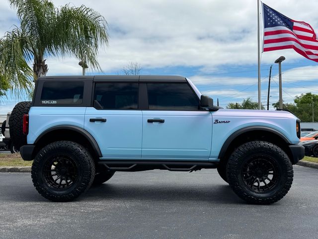 2025 Ford Bronco CUSTOM BAYSHORE MATTE BABY BLUE LEATHER HARDTOP | Plant City, FL | psv5 DEMO - Bayshore Automotive