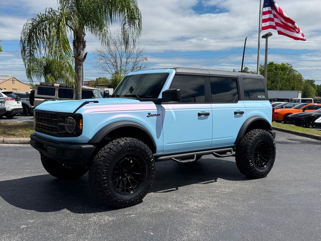 2025 Ford Bronco CUSTOM BAYSHORE MATTE BABY BLUE LEATHER HARDTOP | Plant City, FL | psv5 DEMO - Bayshore Automotive 2025 Ford Bronco CUSTOM BAYSHORE MATTE BABY BLUE LEATHER HARDTOP | Plant City, FL | psv5 DEMO - Bayshore Automotive