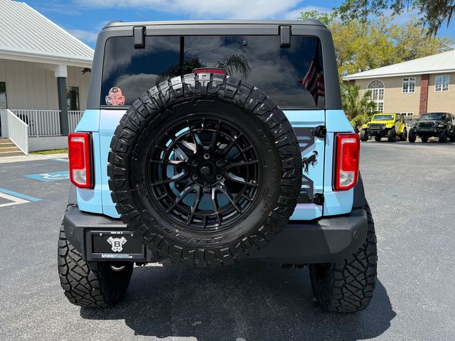 2025 Ford Bronco CUSTOM BAYSHORE MATTE BABY BLUE LEATHER HARDTOP | Plant City, FL | psv5 DEMO - Bayshore Automotive