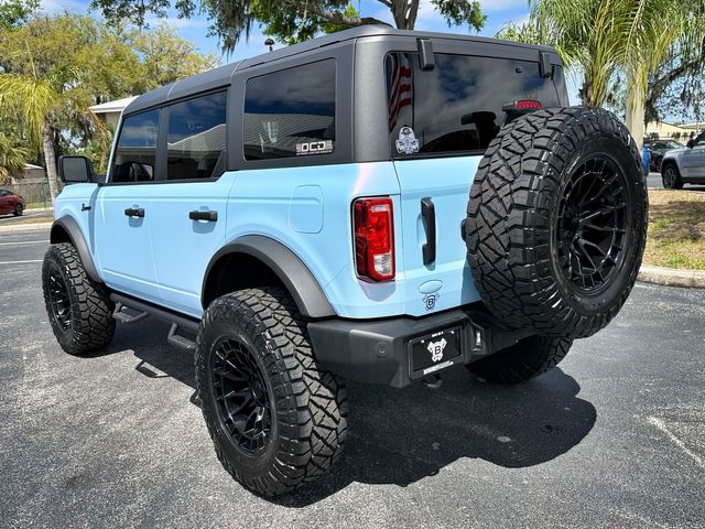 2025 Ford Bronco CUSTOM BAYSHORE MATTE BABY BLUE LEATHER HARDTOP | Plant City, FL | psv5 DEMO - Bayshore Automotive