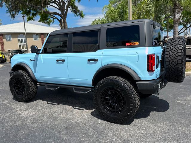 2025 Ford Bronco CUSTOM BAYSHORE MATTE BABY BLUE LEATHER HARDTOP | Plant City, FL | psv5 DEMO - Bayshore Automotive