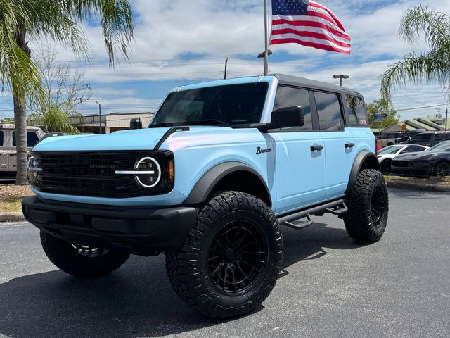 2025 Ford Bronco CUSTOM BAYSHORE MATTE BABY BLUE LEATHER HARDTOP | Plant City, FL | psv5 DEMO - Bayshore Automotive