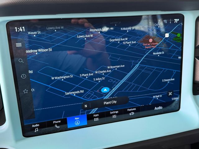 2025 Ford Bronco CUSTOM BAYSHORE MATTE BABY BLUE LEATHER HARDTOP | Plant City, FL | psv5 DEMO - Bayshore Automotive