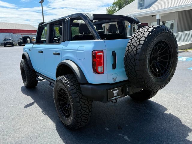 2025 Ford Bronco CUSTOM BAYSHORE MATTE BABY BLUE LEATHER HARDTOP | Plant City, FL | psv5 DEMO - Bayshore Automotive