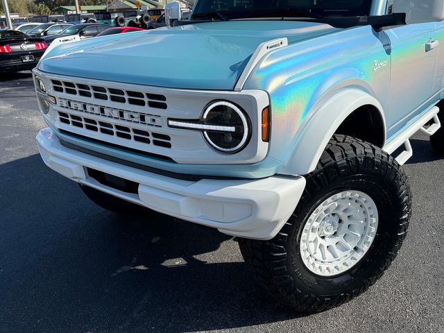 2025 Ford Bronco BAYSHORE ICE BLUE PEARL BRONCO ITALIAN LEATHER | Plant City, FL | psv5 DEMO - Bayshore Automotive