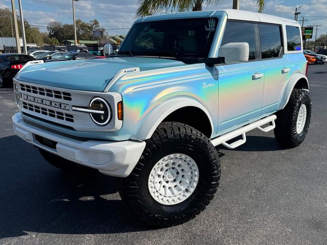 2025 Ford Bronco BAYSHORE ICE BLUE PEARL BRONCO ITALIAN LEATHER | Plant City, FL | psv5 DEMO - Bayshore Automotive