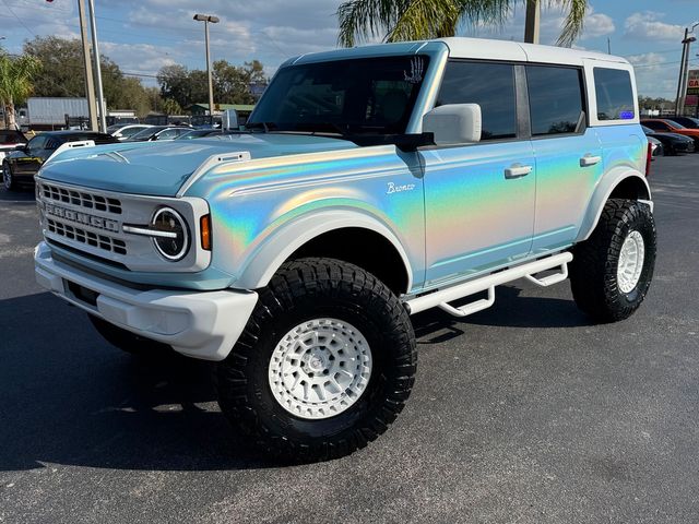 2025 Ford Bronco BAYSHORE ICE BLUE PEARL BRONCO ITALIAN LEATHER | Plant City, FL | psv5 DEMO - Bayshore Automotive
