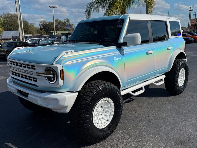 2025 Ford Bronco BAYSHORE ICE BLUE PEARL BRONCO ITALIAN LEATHER | Plant City, FL | psv5 DEMO - Bayshore Automotive