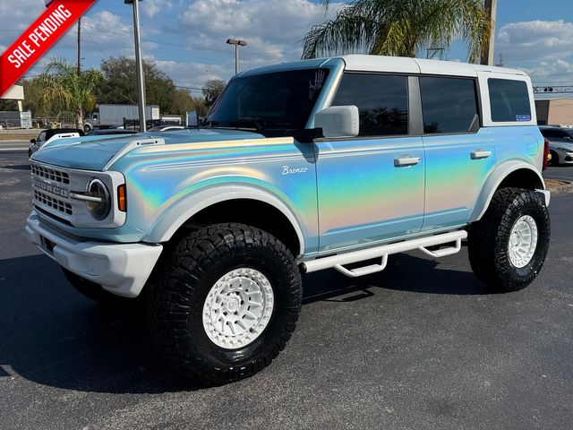 2025 Ford Bronco BAYSHORE ICE BLUE PEARL BRONCO ITALIAN LEATHER | Plant City, FL | psv5 DEMO - Bayshore Automotive