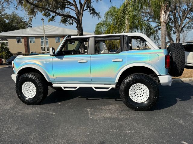 2025 Ford Bronco BAYSHORE ICE BLUE PEARL BRONCO ITALIAN LEATHER | Plant City, FL | psv5 DEMO - Bayshore Automotive