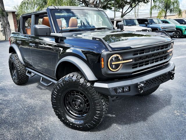 2025 Ford Bronco BAYSHORE CUSTOM BRONCO BLACKOUT SADDLE LEATHER | Plant City Florida | Bayshore Automotive 
