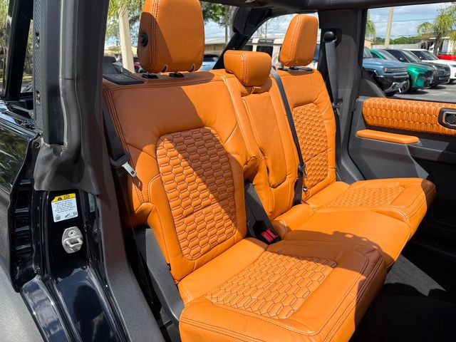2025 Ford Bronco BAYSHORE CUSTOM BRONCO BLACKOUT SADDLE LEATHER | Plant City, FL | psv5 DEMO - Bayshore Automotive