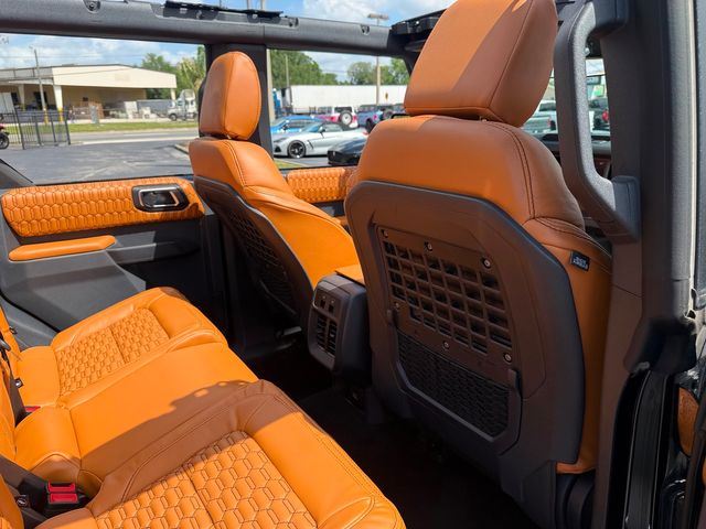 2025 Ford Bronco BAYSHORE CUSTOM BRONCO BLACKOUT SADDLE LEATHER | Plant City, FL | psv5 DEMO - Bayshore Automotive