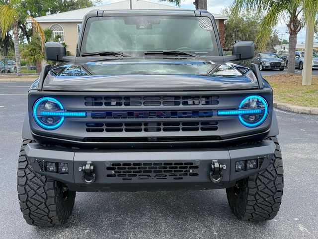 2025 Ford Bronco BAYSHORE CUSTOM BRONCO BLACKOUT SADDLE LEATHER | Plant City, FL | psv5 DEMO - Bayshore Automotive