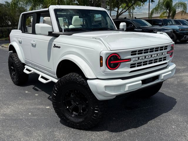 2025 Ford Bronco BAYSHORE WHITEOUT BRONCO ITALIAN WHITE LEATHER | Plant City Florida | Bayshore Automotive 