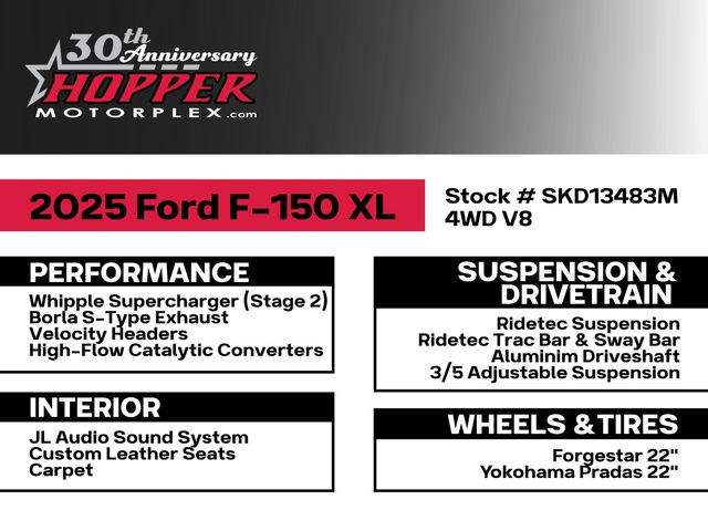 2025 Ford F-150 Reg Cab Ford Performance Supercharger | Irving, Texas | Hopper Motorplex 2025 Ford F-150 Reg Cab Ford Performance Supercharger | Irving, Texas | Hopper Motorplex