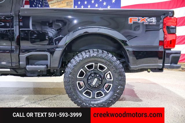 2025 Ford F-250 Super Duty Platinum 4x4 PowerStroke Diesel 20s LEVELED 1Owner