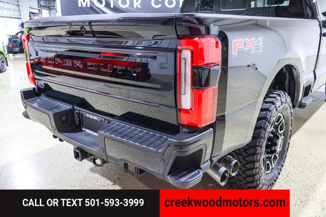 2025 Ford F-250 Super Duty Platinum 4x4 PowerStroke Diesel 20s LEVELED 1Owner