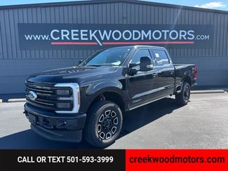 2025 Ford F-250 Super Duty Platinum 4x4 Powerstroke Diesel 20s Black LEVELED
