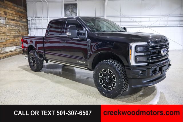 2025 Ford F-250 Super Duty Platinum 4x4 Powerstroke Diesel 20s Black LEVELED 2025 Ford F-250 Super Duty Platinum 4x4 Powerstroke Diesel 20s Black LEVELED