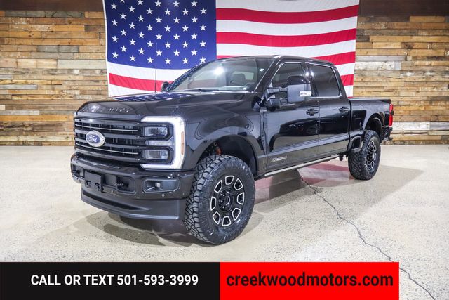 2025 Ford F-250 Super Duty Platinum 4x4 Powerstroke Diesel 20s Black LEVELED in Searcy, AR 72143