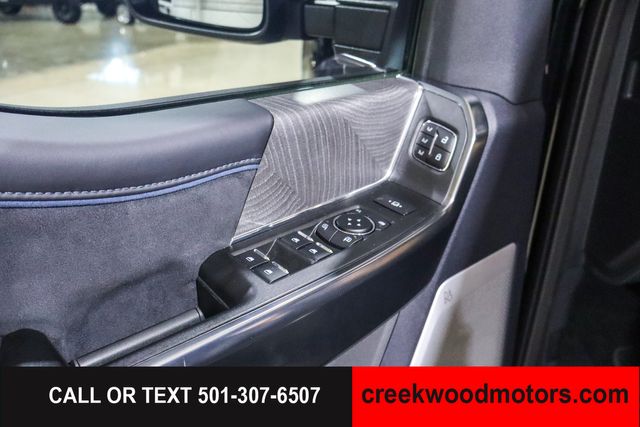 2025 Ford F-250 Super Duty Platinum 4x4 Powerstroke Diesel 20s Black LEVELED