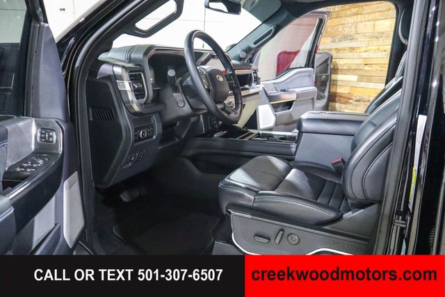 2025 Ford F-250 Super Duty Platinum 4x4 Powerstroke Diesel 20s Black LEVELED