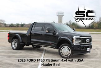 2025 Ford F-450 Super Duty Platinum | CONROE, TX | SportChassis/ Featherlite Trailers of Texas