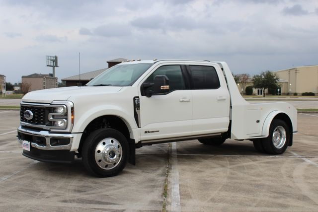 2025 Ford F-450 Super Duty Lariat Ultimate Pkg 4x4 DRW USA Haulers Alum Bed | CONROE, TX | SportChassis/ Featherlite Trailers of Texas
