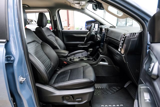 2025 Ford Ranger Lariat 4X4, HTD&amp;COLD LEATHER, B&amp;O SYSTEM, 14K | Carrollton, TX | Texas Vehicle Exchange