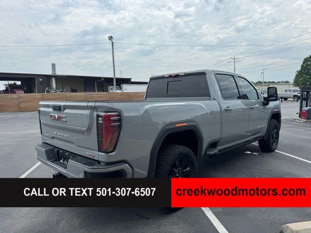 2025 GMC Sierra 2500HD AT4 4x4 Duramax Diesel Allison LEVELED New Tires