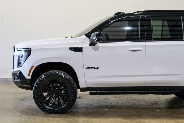2025 GMC Yukon AT4 4X4,LIFTED,ROOF,360 CAM,HTD/COOL LTH,20'S,8K | Carrollton, TX | Texas Vehicle Exchange