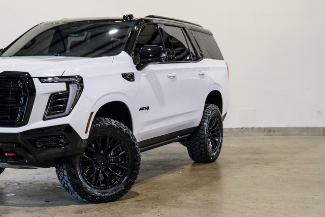 2025 GMC Yukon AT4 4X4,LIFTED,ROOF,360 CAM,HTD/COOL LTH,20'S,8K | Carrollton, TX | Texas Vehicle Exchange