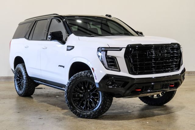 2025 GMC Yukon AT4 4X4,LIFTED,ROOF,360 CAM,HTD/COOL LTH,20'S,8K | Carrollton, TX | Texas Vehicle Exchange