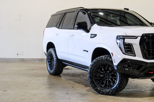 2025 GMC Yukon AT4 4X4,LIFTED,ROOF,360 CAM,HTD/COOL LTH,20'S,8K | Carrollton, TX | Texas Vehicle Exchange