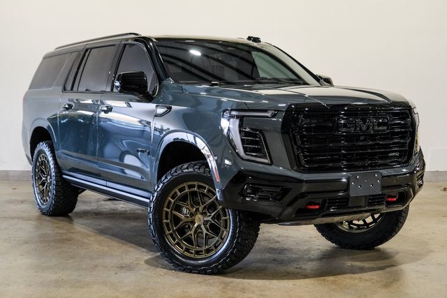 2025 GMC Yukon XL AT4 Ultimate ,4WD,LIFTED,22" VOSSENS,DVD,DIESEL | Carrollton, TX | Texas Vehicle Exchange