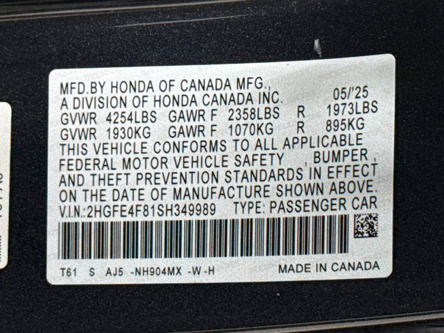 2025 Honda Civic Hybrid Sport Touring 4dr Sedan | Houston, TX | Houston Auto Credit 2025 Honda Civic Hybrid Sport Touring 4dr Sedan | Houston, TX | Houston Auto Credit