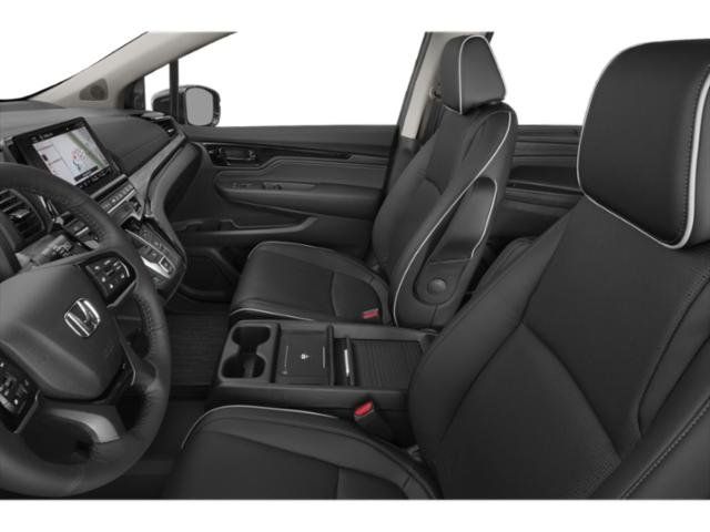 2025 Honda Odyssey Elite Leather Trimmed Seats with Piping  3rd row Heated and Ventilated Seats