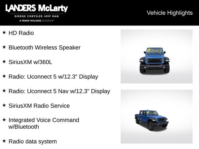 2025 Jeep Gladiator Rubicon